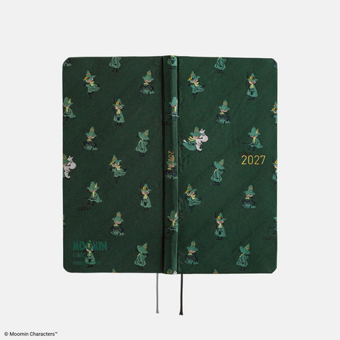 Hobonichi Techo Weeks 2027 Planner, Moomin: A Day in the Life of Snufkin