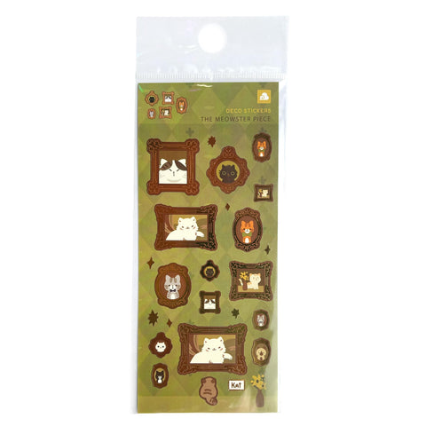 Meowster Piece Sticker Sheet