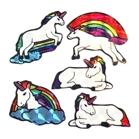 Unicorns Vintage Sticker Sheet
