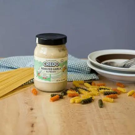 Roasted Garlic Alfredo Pasta Sauce