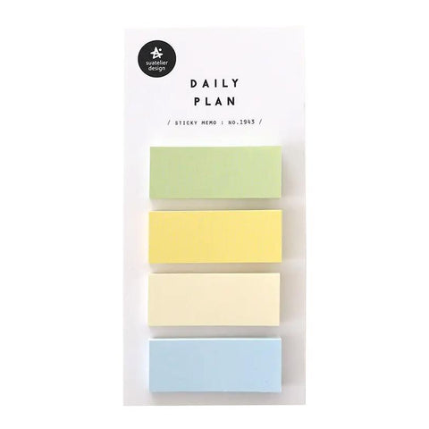 Daily Plan Sticky Memos