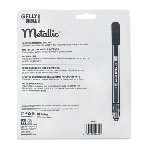 Gelly Roll Retractable Metallic Set