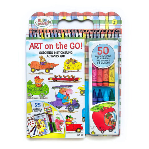 Richard Scarry's Busy World Art on the Go! Activity Kit