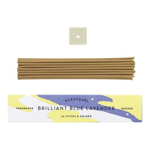 Brilliant Blue Lavender SCENTSUAL Incense