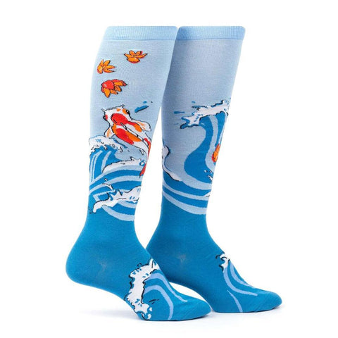 Beauty in Water Knee High Socks