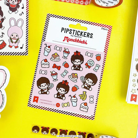 Monchhichi + Sweets Stickers