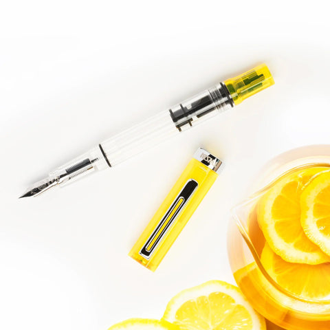 TWSBI Eco Fountain Pen, Transparent Yellow
