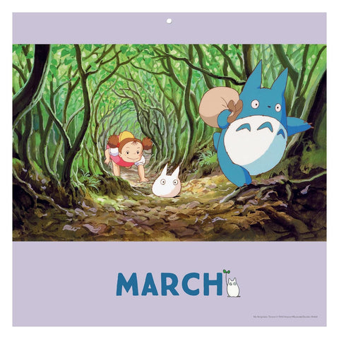 My Neighbor Totoro 2026 Wall Calendar