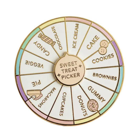 Sweet Treat Picker Spinning Enamel Pin