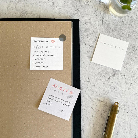 Month Long Sticky Memos