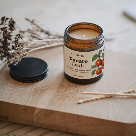 Tomato Leaf Candle