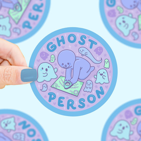 Ghost Person Sticker