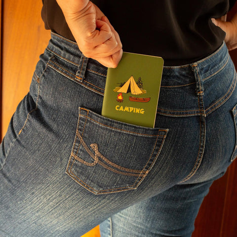 Camping Mini Notebook