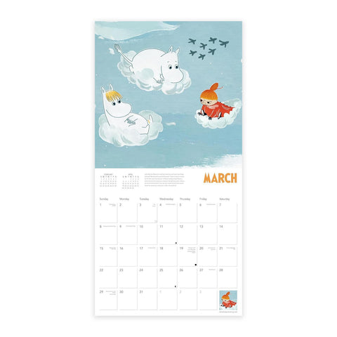 Moomin 2026 Wall Calendar