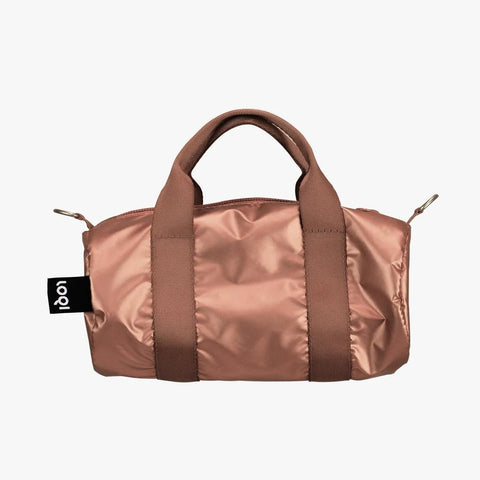 Metallic Rose Gold Small Weekender