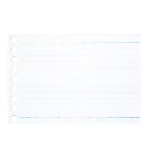 Lined Mini Loose Leaf Paper, B7