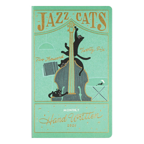 CHALKBOY Jazz Cats 2026 Diary