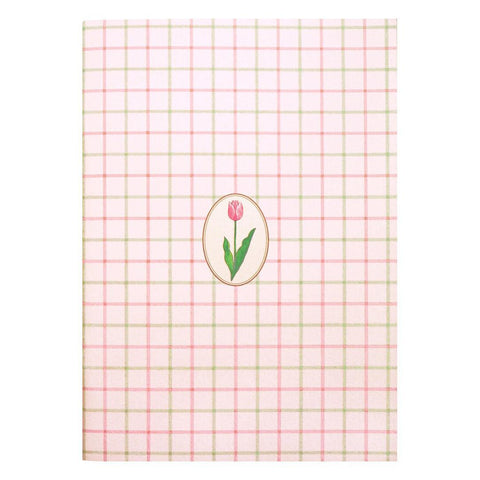 Tulip Check Everyday Notebook