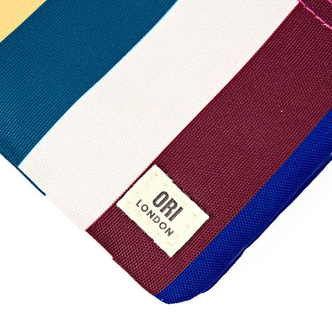 Medium Carnaby Wallet, Multi Wide Stripe