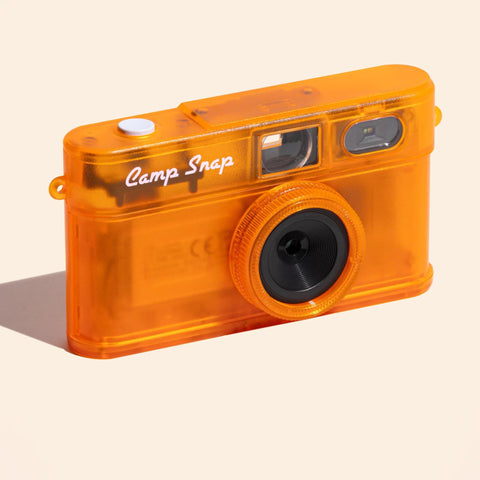 Camp Snap 2 Screen-Free Digital Camera, Tangerine Drift