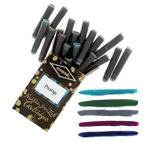 Diamine Fountain Pen Ink Cartridge Sampler Sets