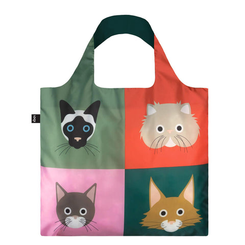 Stephen Cheetham Cats Recycled Tote Bag