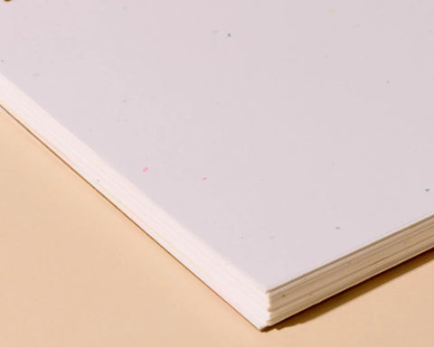Zebra Stripe Letterpress Doodlebook