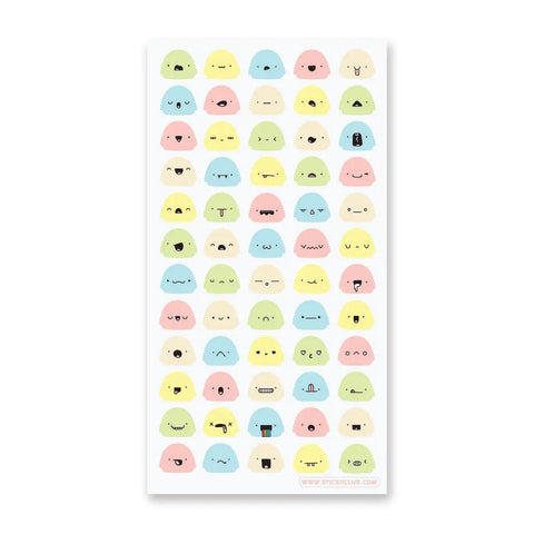 Emochis Sticker Sheet