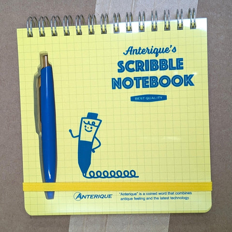 Square Scribble Notepad + Mini Pen Sets