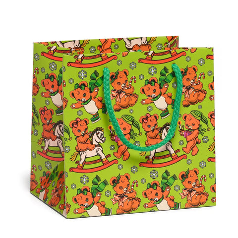 Beary Merry Small Gift Bag