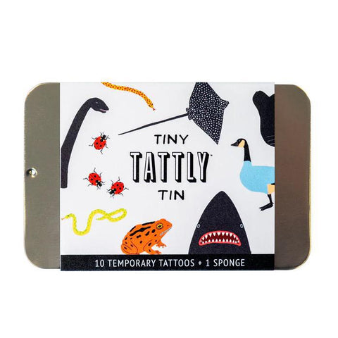 Animal Tiny Tattoo Tin