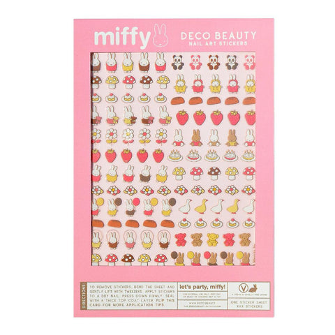 Let's Party, Miffy! Nail Art Stickers