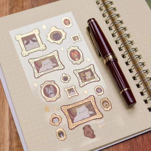 Meowster Piece Sticker Sheet