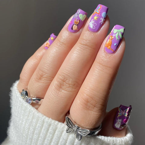 Pet Shop Nail Art Stickers