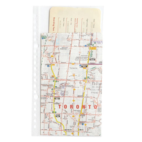 Puo Clear Binder Pockets