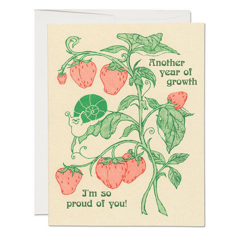 Another Year of Growth Card