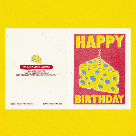 Cheesy Birthday Card