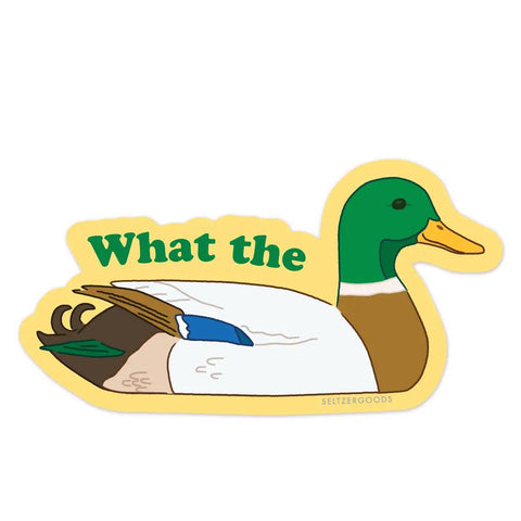 What the Duck Sticker