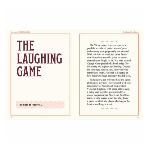 Victorian Parlour Games