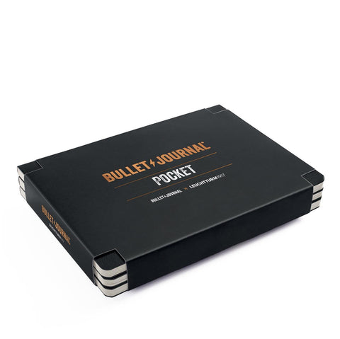 Bullet Journal Pocket, Pack of 3