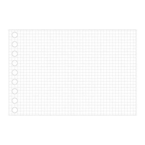 3mm Grid Mini Loose Leaf Paper