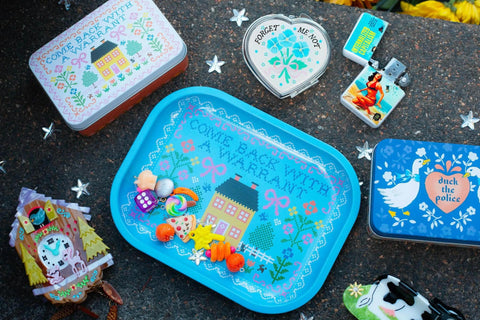 Come Back with a Warrant Tray