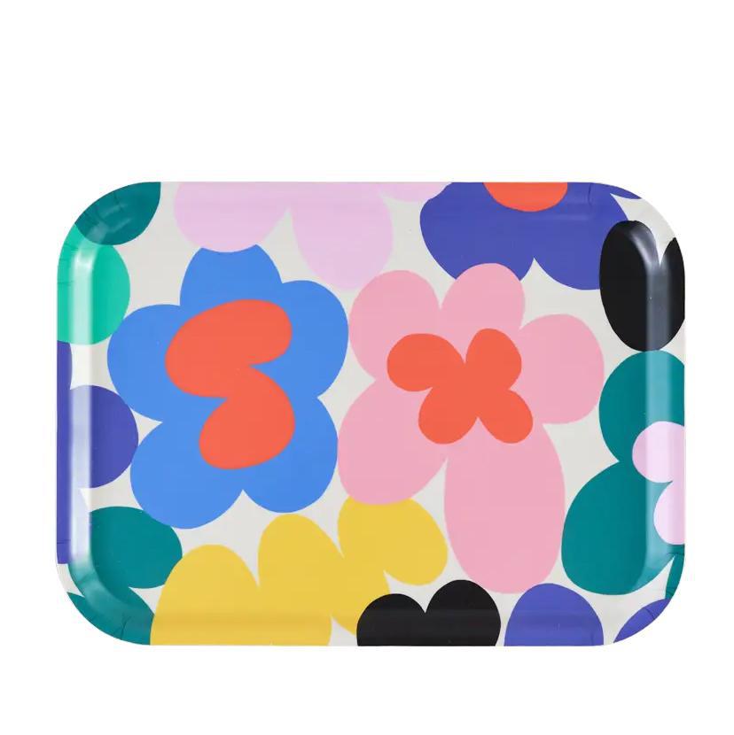 Floral Burst Mini Serving Tray