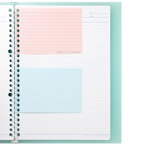 Colored 6mm Lined Mini Loose Leaf Paper