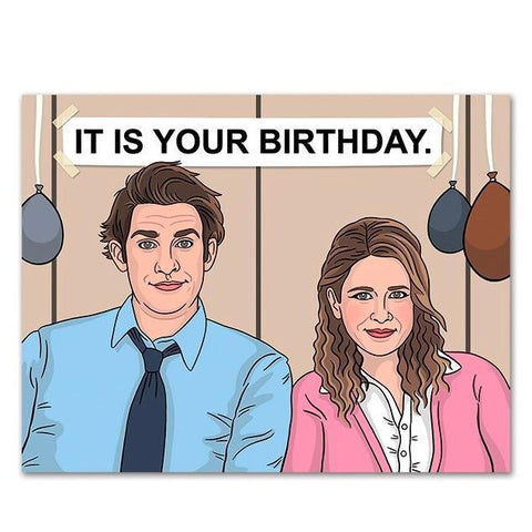 Jim + Pam Love Card