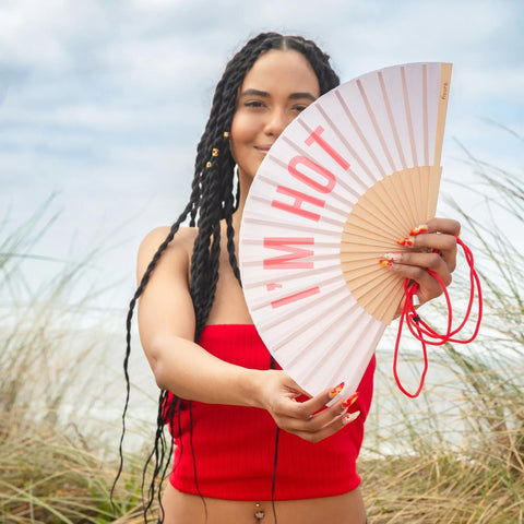 I'm Hot Hand Fan