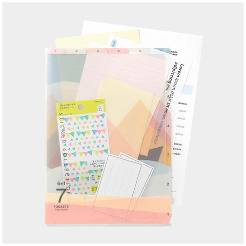 Landscape 7-Pocket File Folder