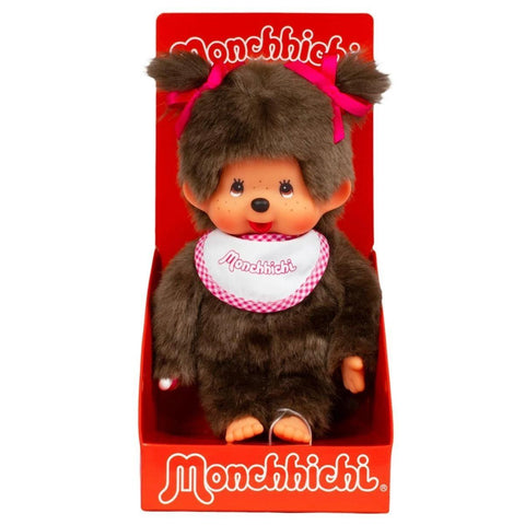 Monchhichi Classic Pink Girl Plush