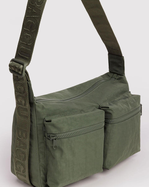 Medium Cargo Crossbody Bag: Caper