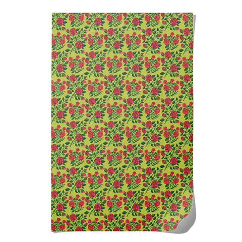 Grateful Roses Wrapping Paper